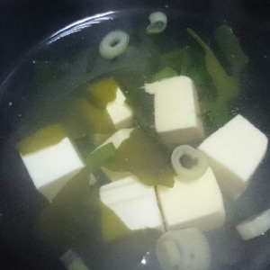 豆腐のすまし汁